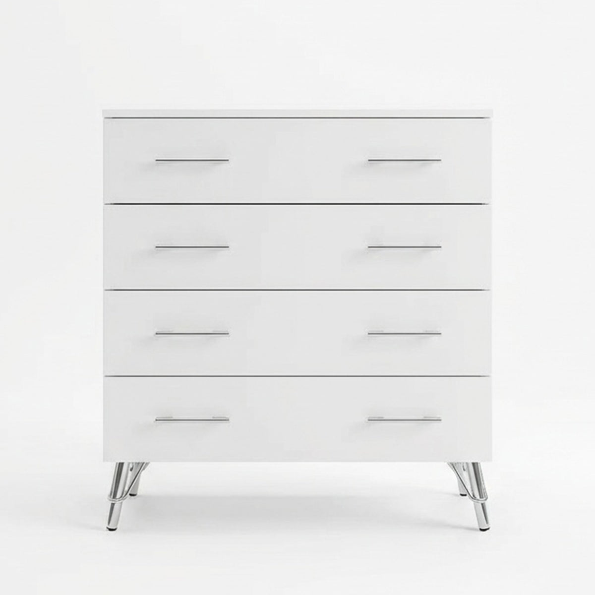 Maldon White 4 Drawer Chest Of Drawers