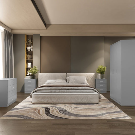 Dakota 3 Door Wardrobe Bedroom Set – Multiple Finishes