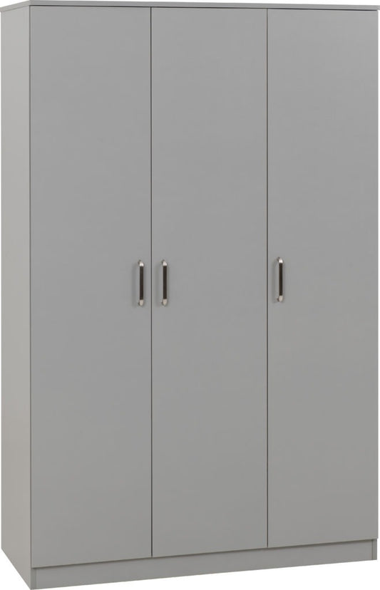 Dakota 3 Door Wardrobe – Multiple Finishes