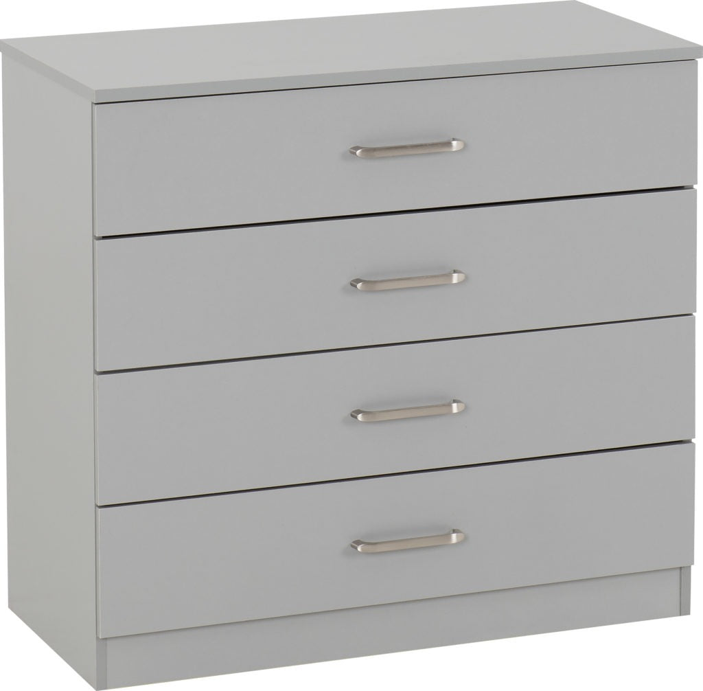 Dakota 4 Drawer Chest – Multiple Finishes