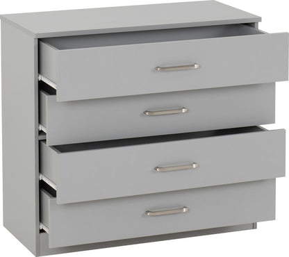 Dakota 4 Drawer Chest – Multiple Finishes