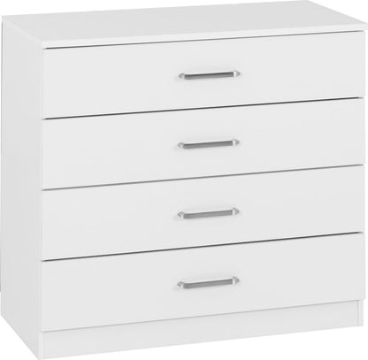 Dakota 4 Drawer Chest – Multiple Finishes