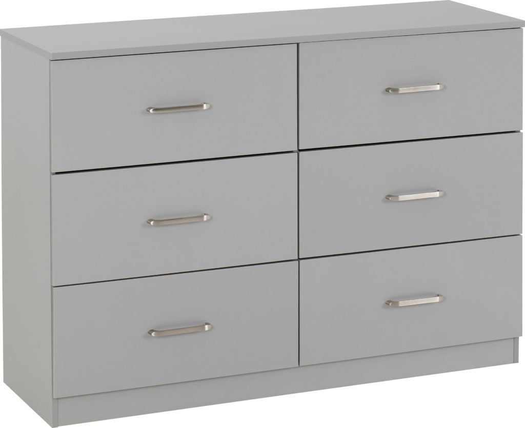 Dakota 6 Drawer Chest – Multiple Finishes