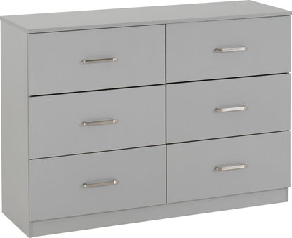 Dakota 6 Drawer Chest – Multiple Finishes