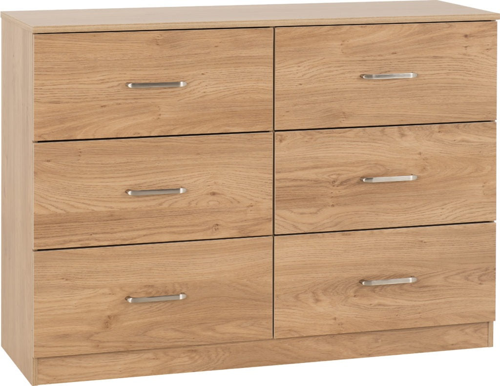 Dakota 6 Drawer Chest – Multiple Finishes