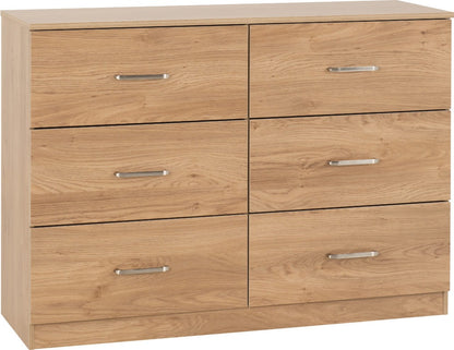 Dakota 6 Drawer Chest – Multiple Finishes