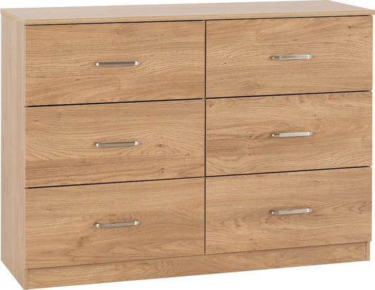 Dakota 6 Drawer Chest – Multiple Finishes