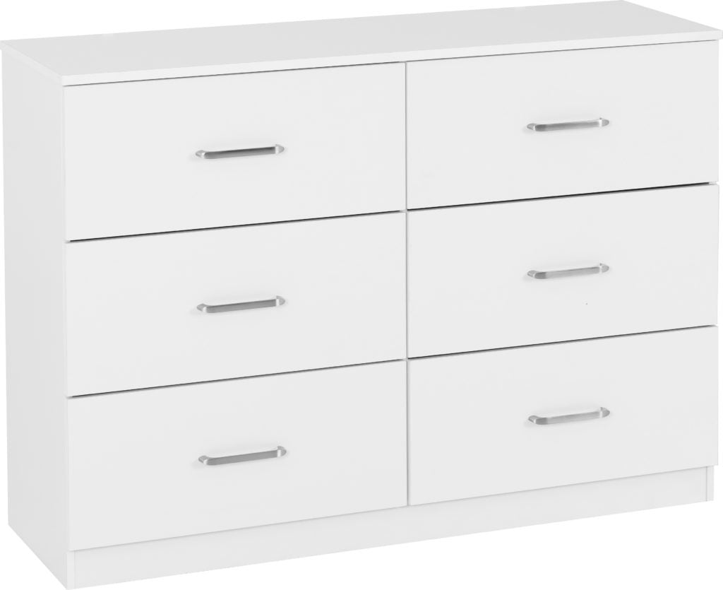 Dakota 6 Drawer Chest – Multiple Finishes