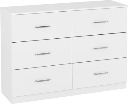 Dakota 6 Drawer Chest – Multiple Finishes