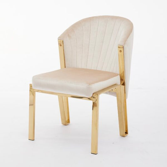 Fabio Gold Dining Chair