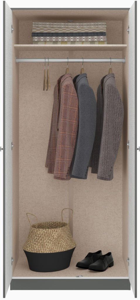 Denver 2 Door Wardrobe – Multiple Finishes