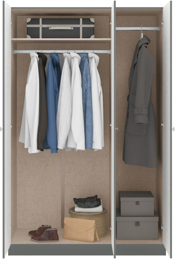 Denver 3 Door Wardrobe – Multiple Finishes
