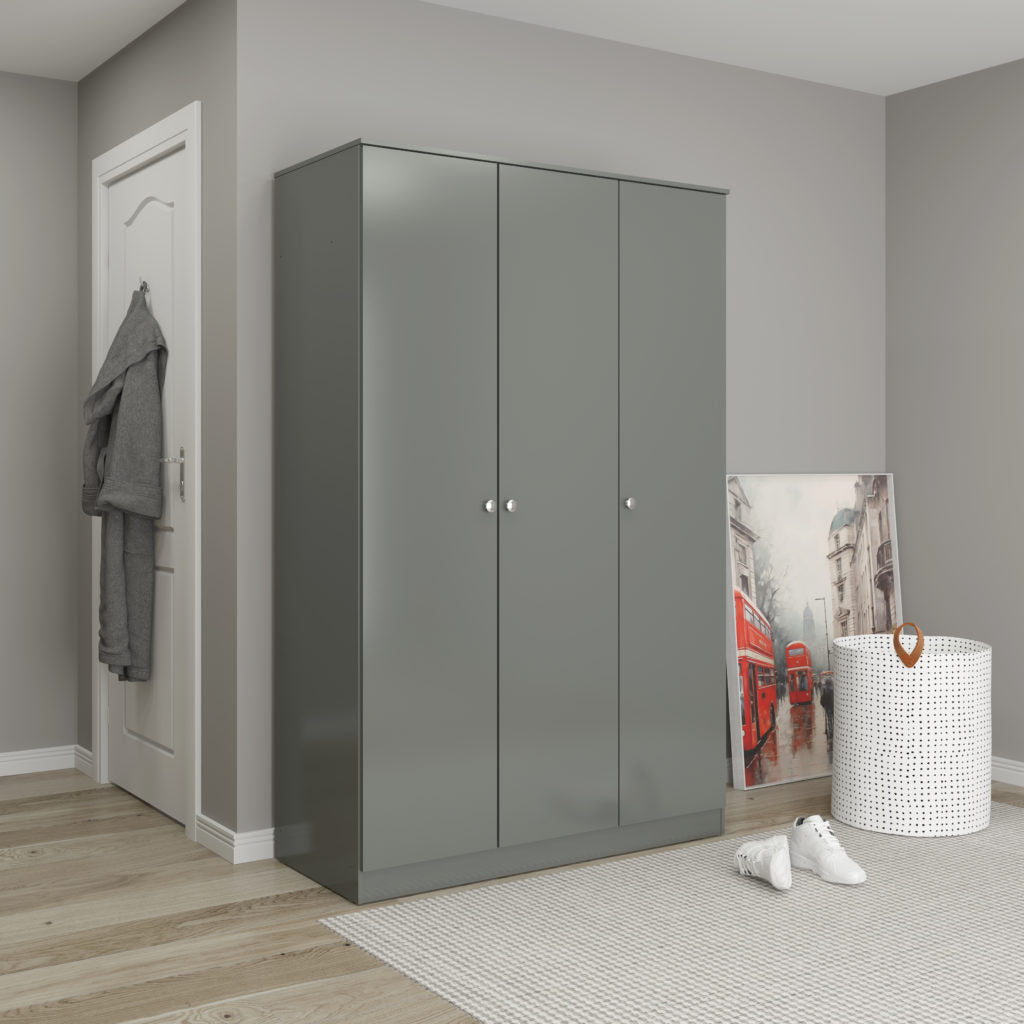 Denver 3 Door Wardrobe – Multiple Finishes