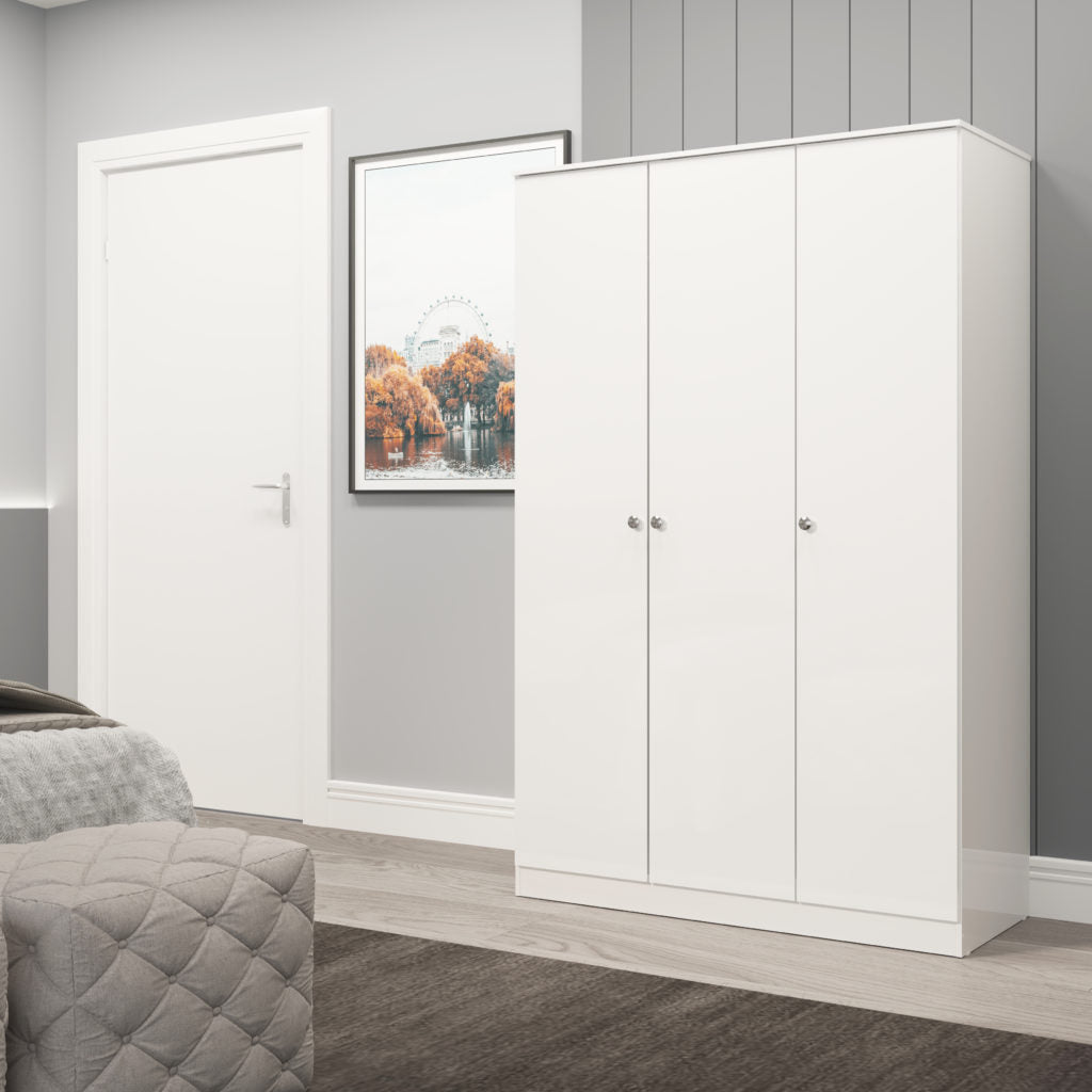 Denver 3 Door Wardrobe – Multiple Finishes