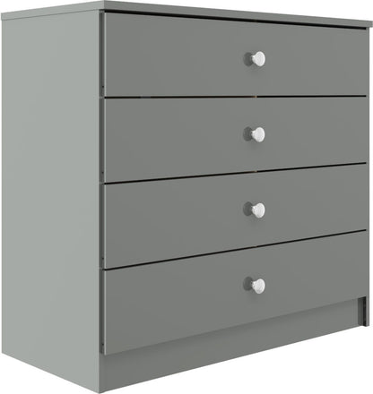 Denver 4 Drawer Chest – Multiple Gloss Finishes