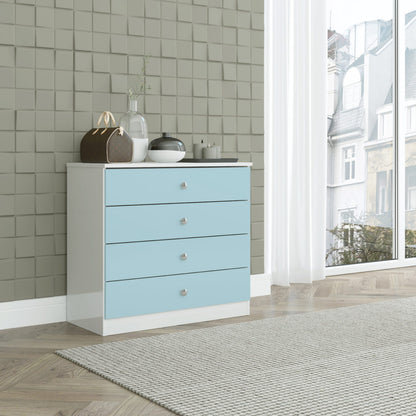 Denver 4 Drawer Chest – Multiple Gloss Finishes