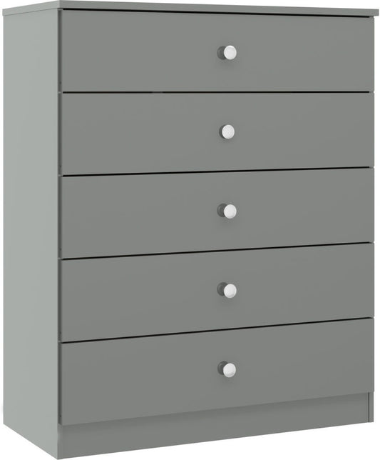 Denver 5 Drawer Chest – Multiple Gloss Finishes