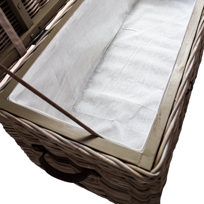 Maya Handmade Kubu Rattan Storage Bench