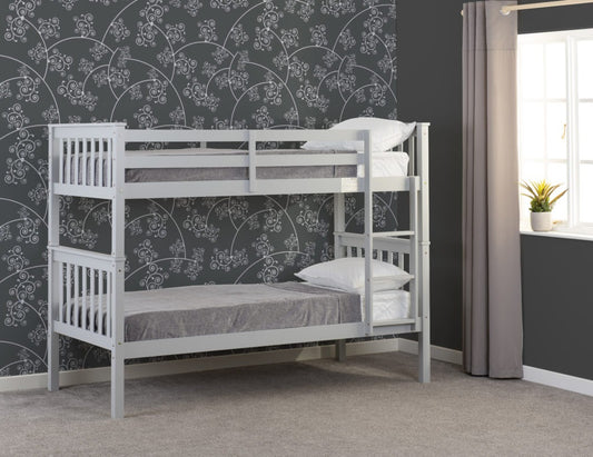 Erin 3' Bunk Bed Light Grey