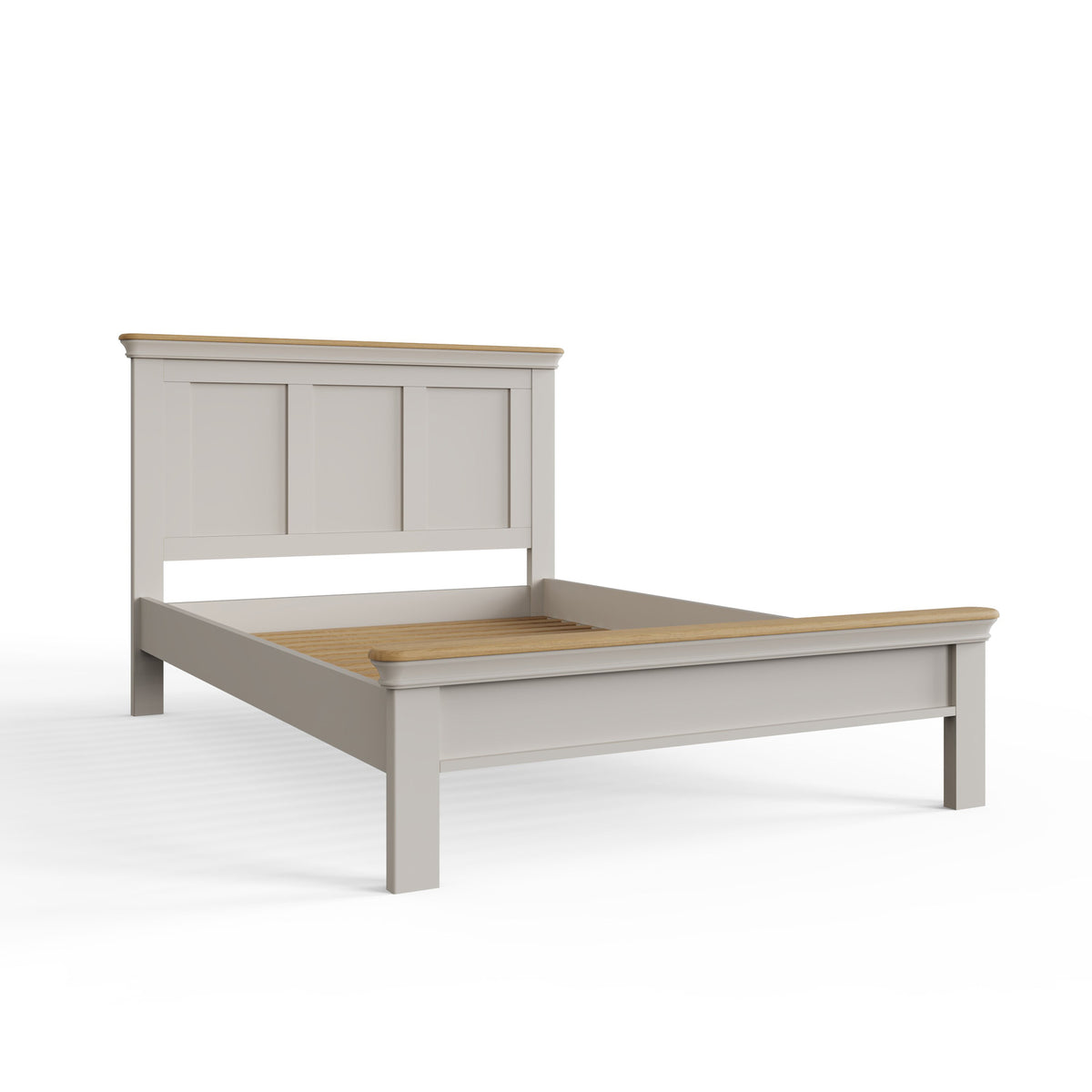 Faire 4ft6 Double Shaker Panel Bed in Dove Grey