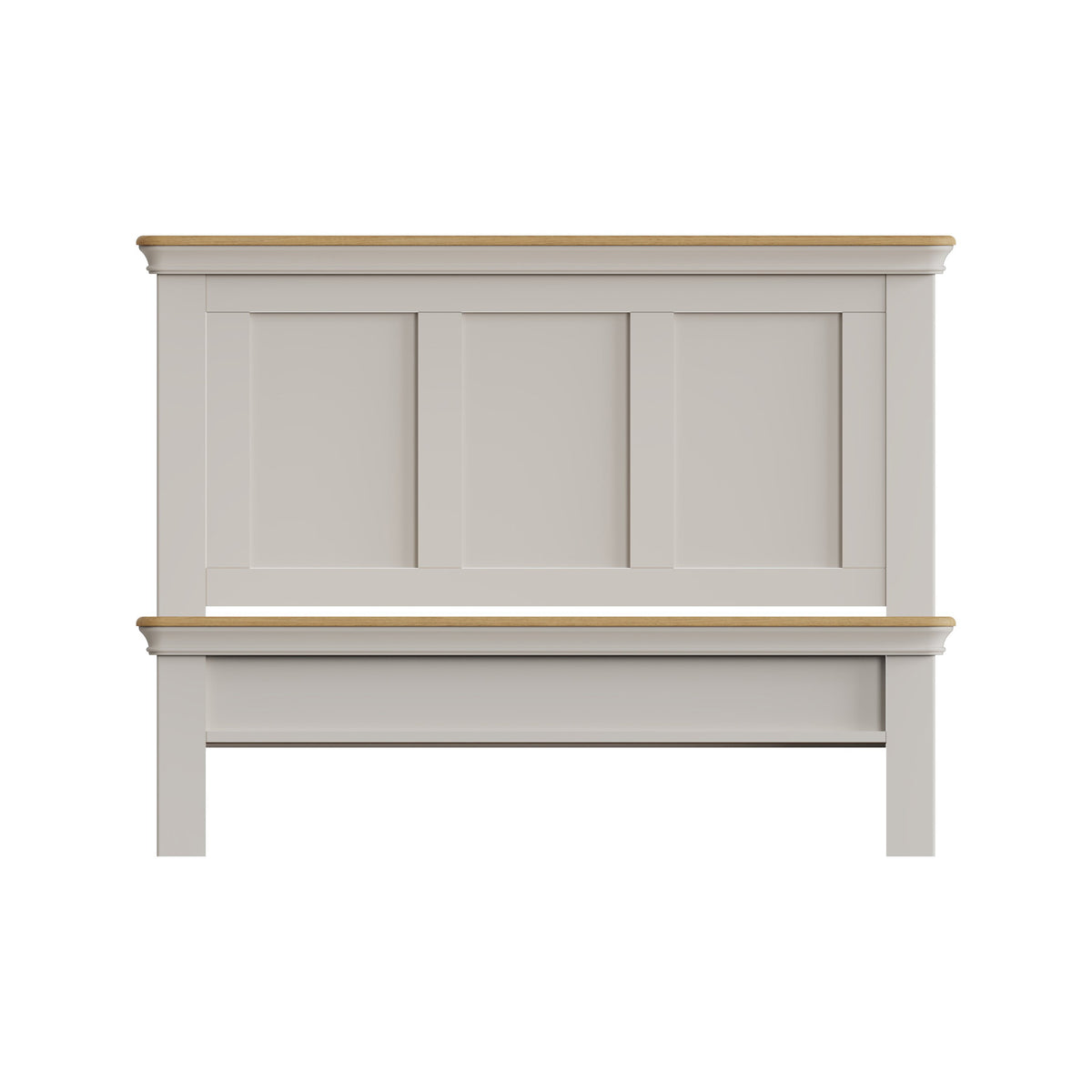 Faire 4ft6 Double Shaker Panel Bed in Dove Grey