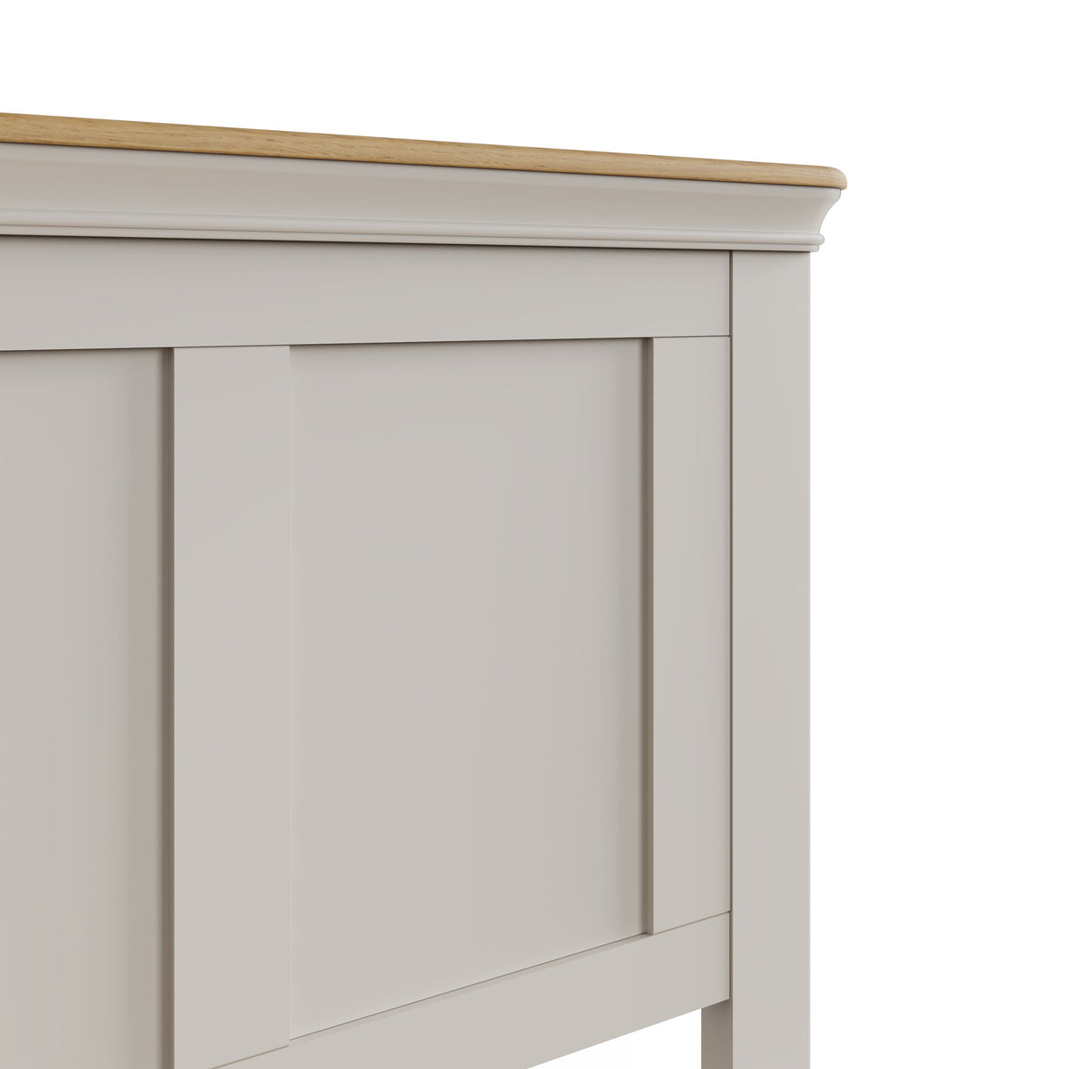 Faire 4ft6 Double Shaker Panel Bed in Dove Grey