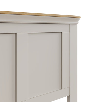 Faire 4ft6 Double Shaker Panel Bed in Dove Grey