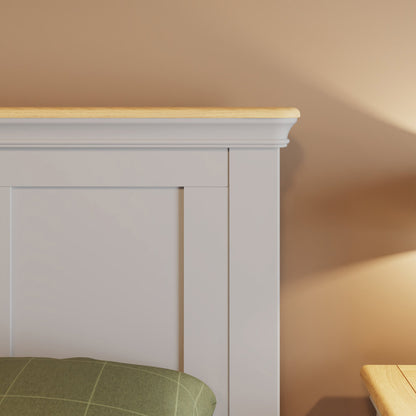 Faire 4ft6 Double Shaker Panel Bed in Dove Grey