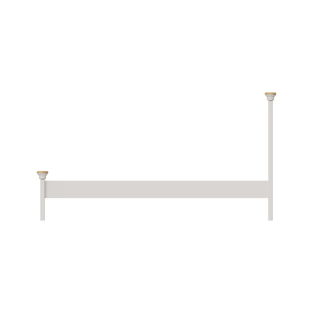 Faire 4ft6 Double Shaker Panel Bed in Dove Grey