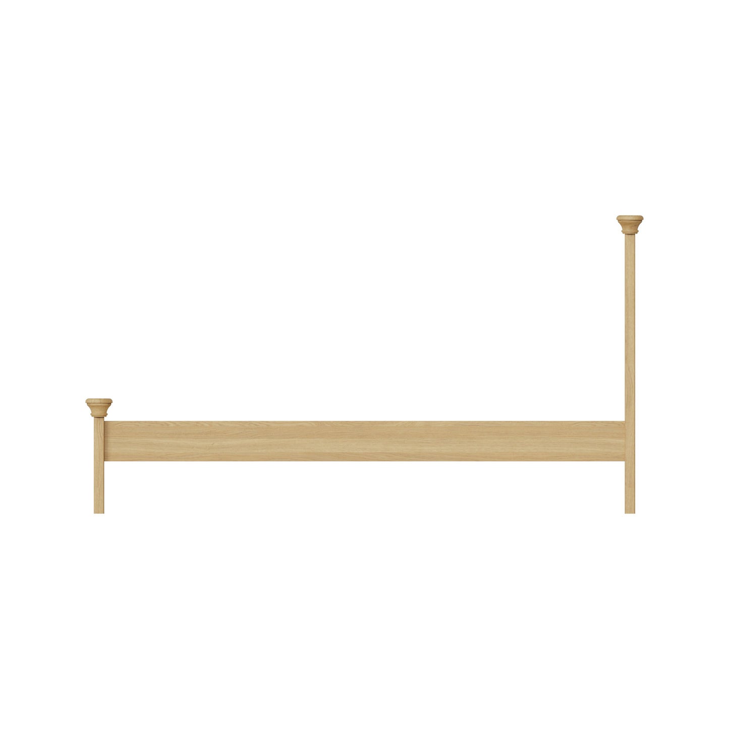 Faire 4ft6 Double Shaker Panel Bed in Natural Oak