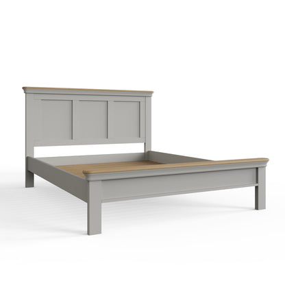 Faire 5ft Kingsize Shaker Panel Bed in Dove Grey