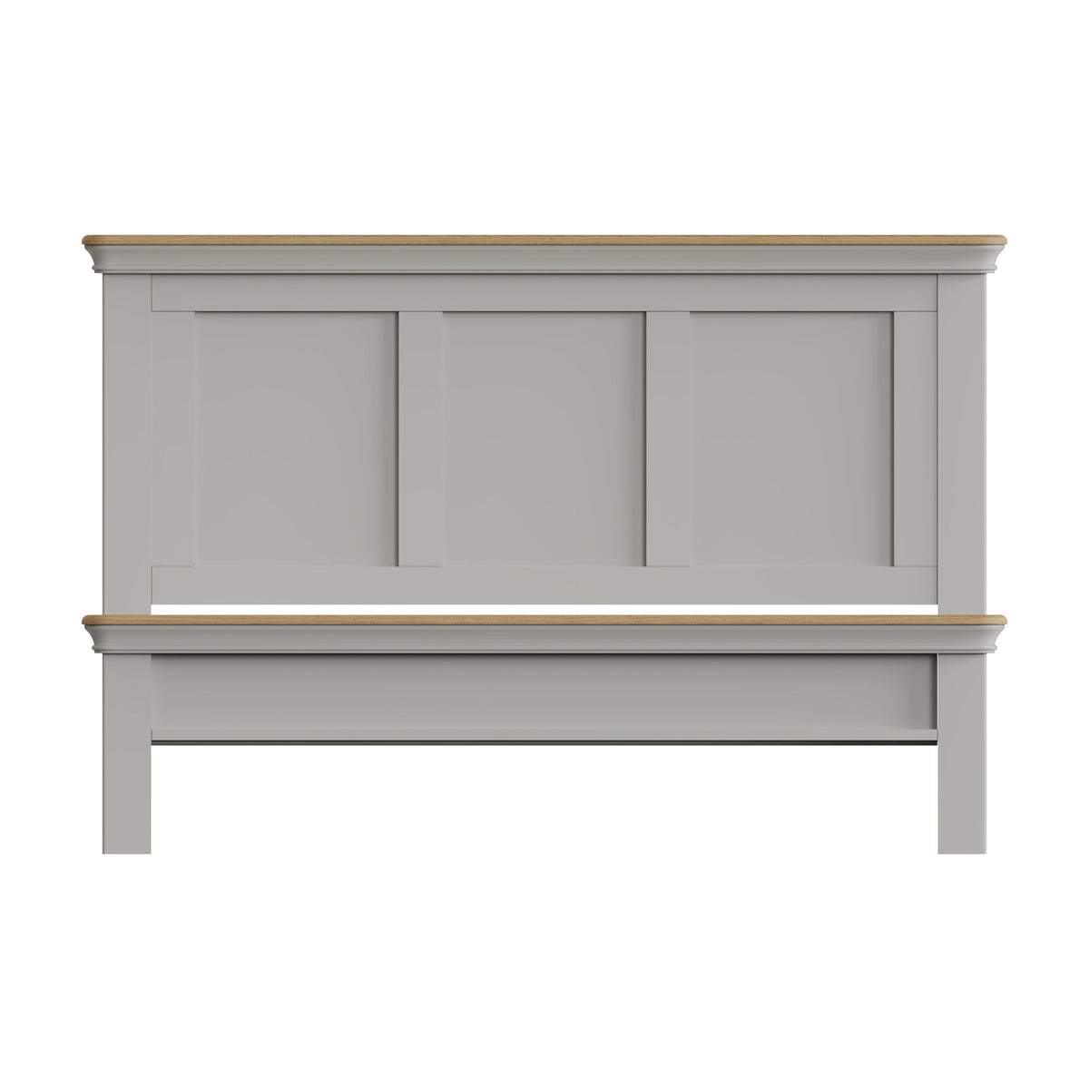 Faire 5ft Kingsize Shaker Panel Bed in Dove Grey
