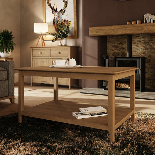 Taberno Oak Coffee Table Natural Oak