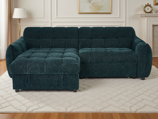 Florida Sofabed Teal Universal Corner