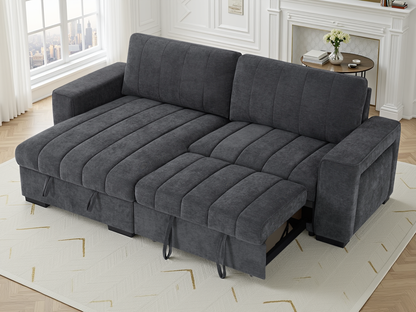 Franklin Sofabed Grey Universal Corner