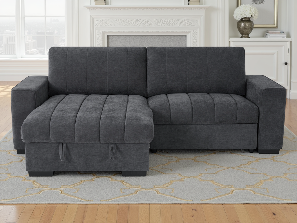 Franklin Sofabed Grey Universal Corner