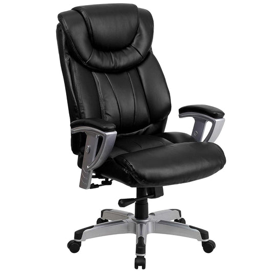 Black Faux Leather High Back Executive Office Chair