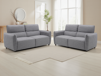 Ascot Sofa Grey 3+2 Set