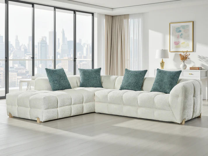 Genoa Corner Sofa – Beige
