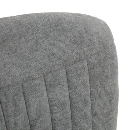 Grace Pack of 4 Grey Fabric Dining Chairs