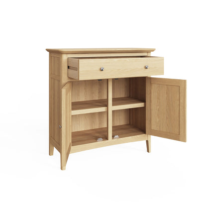Hudson Ash 2 Door 1 Drawer Sideboard