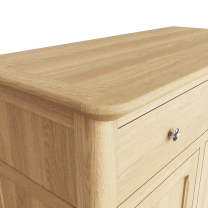 Hudson Ash 2 Door 1 Drawer Sideboard