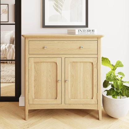 Hudson Ash 2 Door 1 Drawer Sideboard