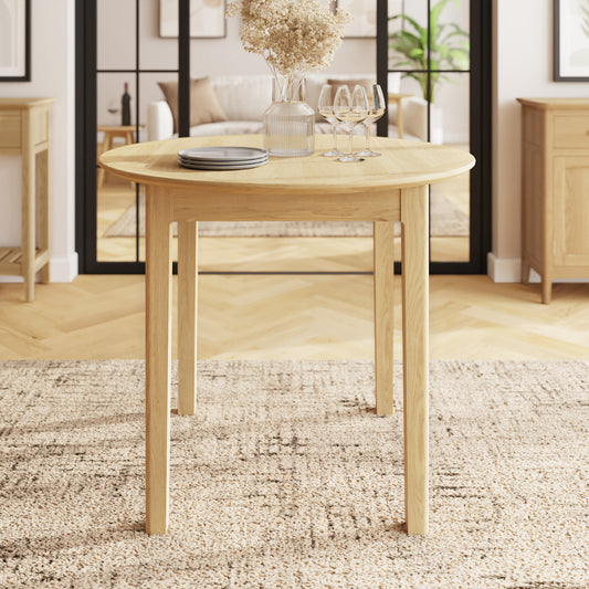 Hudson Ash Round Breakfast Table