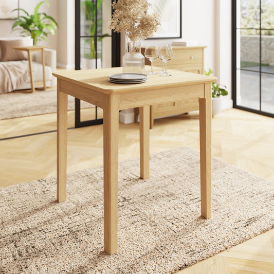 Hudson Ash Square Breakfast Table