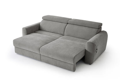 Dakota Electric Sofabed Grey 3 Seater