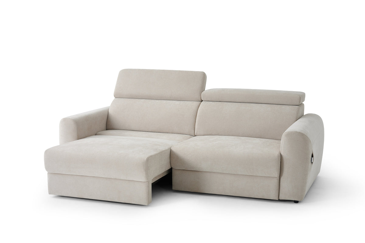 Dakota Electric Sofabed Beige 3 Seater