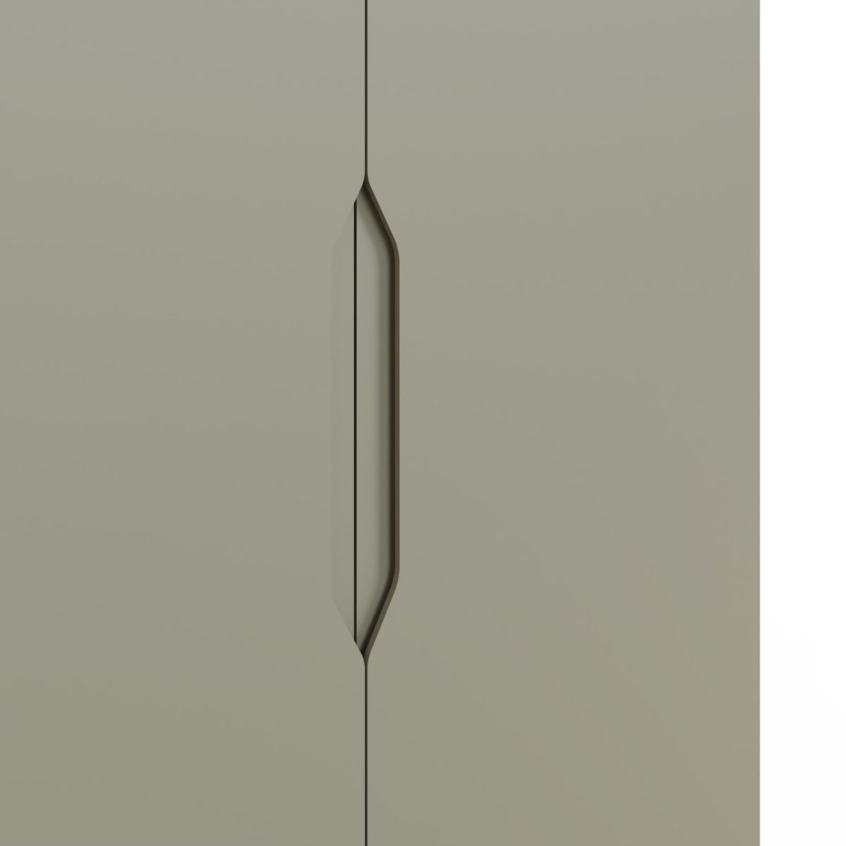 Luno 2 Door Double Wardrobe - Ash Green