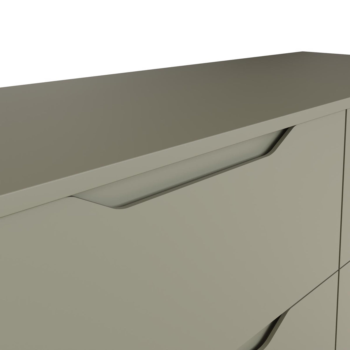 Luno 8 Drawer Chest Of Drawers - Ash Green