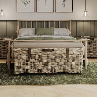 Maya Handmade Kubu Rattan Storage Bench